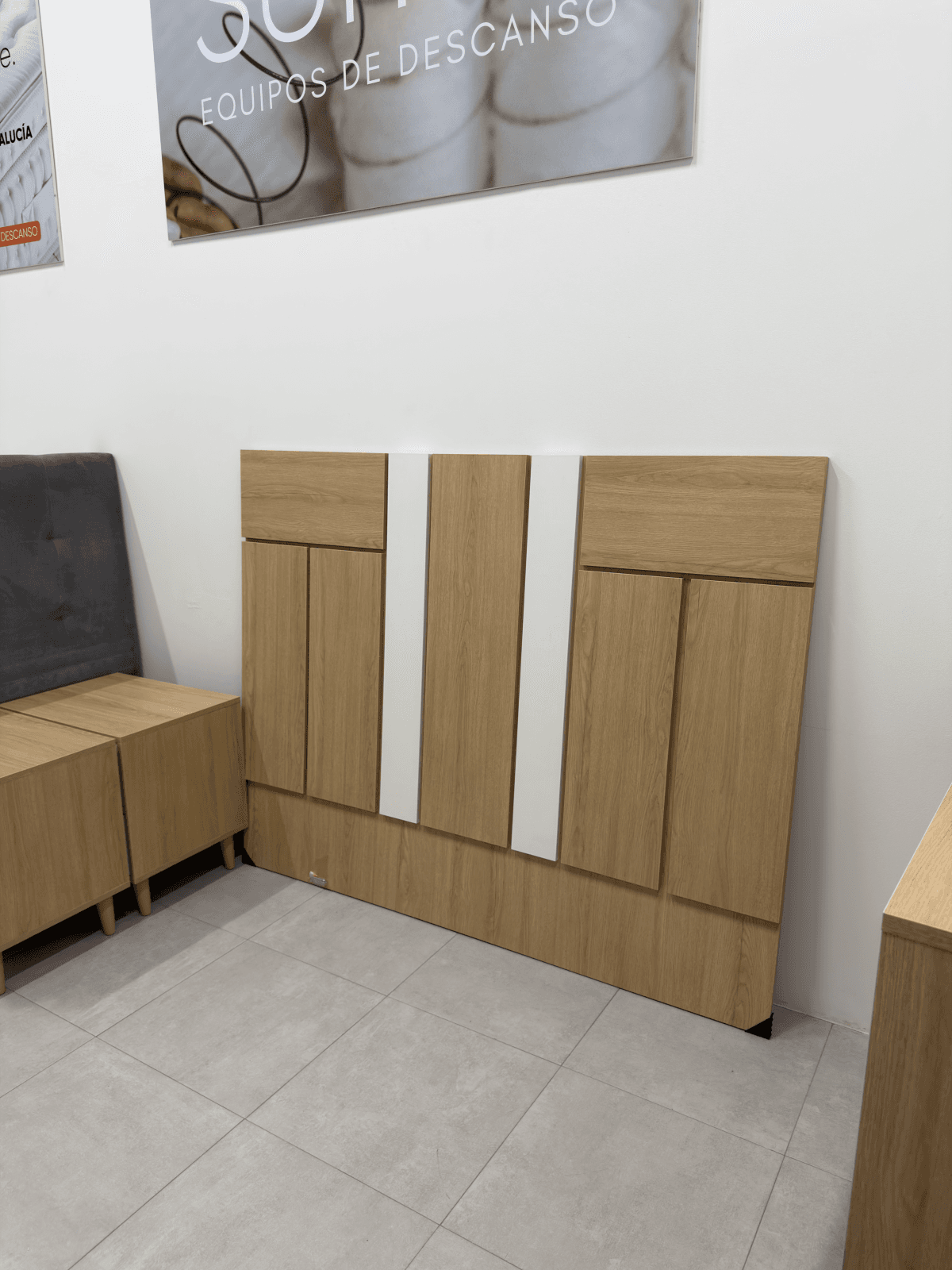 Italia Wood Headboard